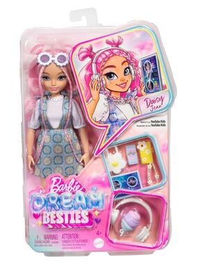 Barbie Dream Besties Daisy Jean Fashion Doll With 9 DJ Music Themed Accessories